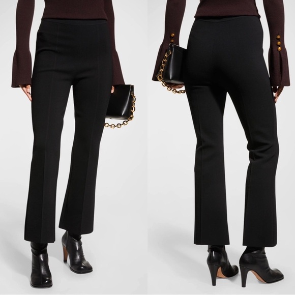 A.L.C. Brooklyn Flared Pintuck Black Ankle Pants
8038 - Picture 12 of 12